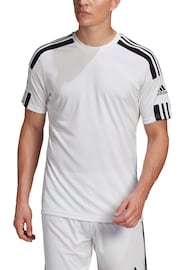 adidas White Squadra Jersey Shirt - Image 4 of 8