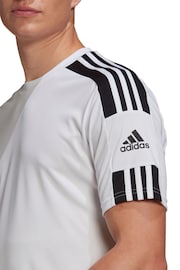 adidas White Squadra Jersey Shirt - Image 5 of 8