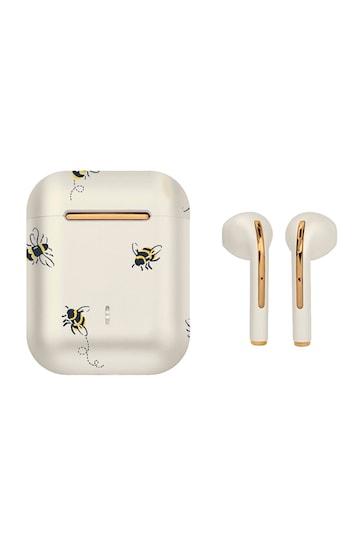 View Quest Cream Cath Kidston Bees TWS Earbuds
