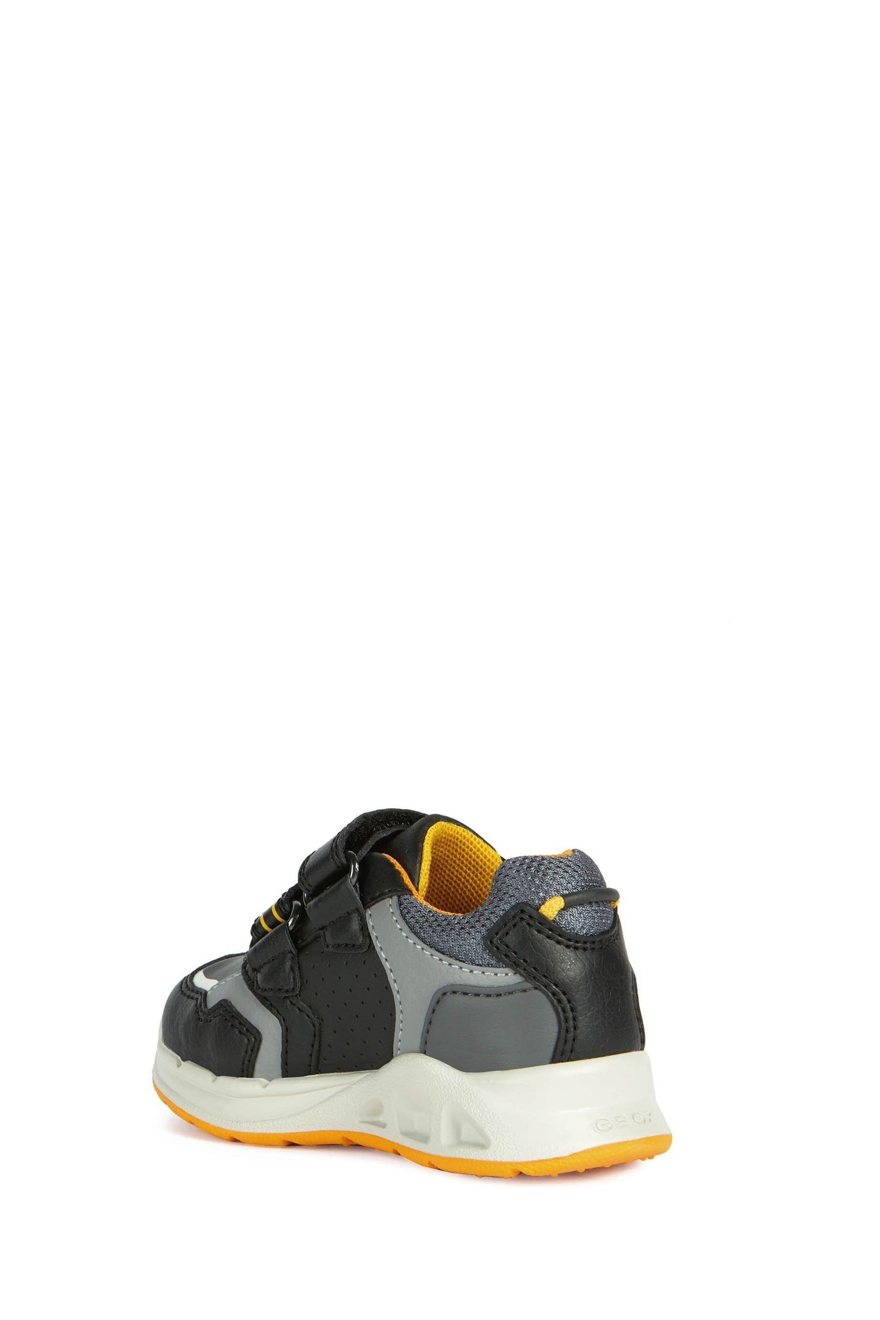 Buy Geox Baby Boy Unisex Dakin Black Orange Trainers from the Next UK online shop