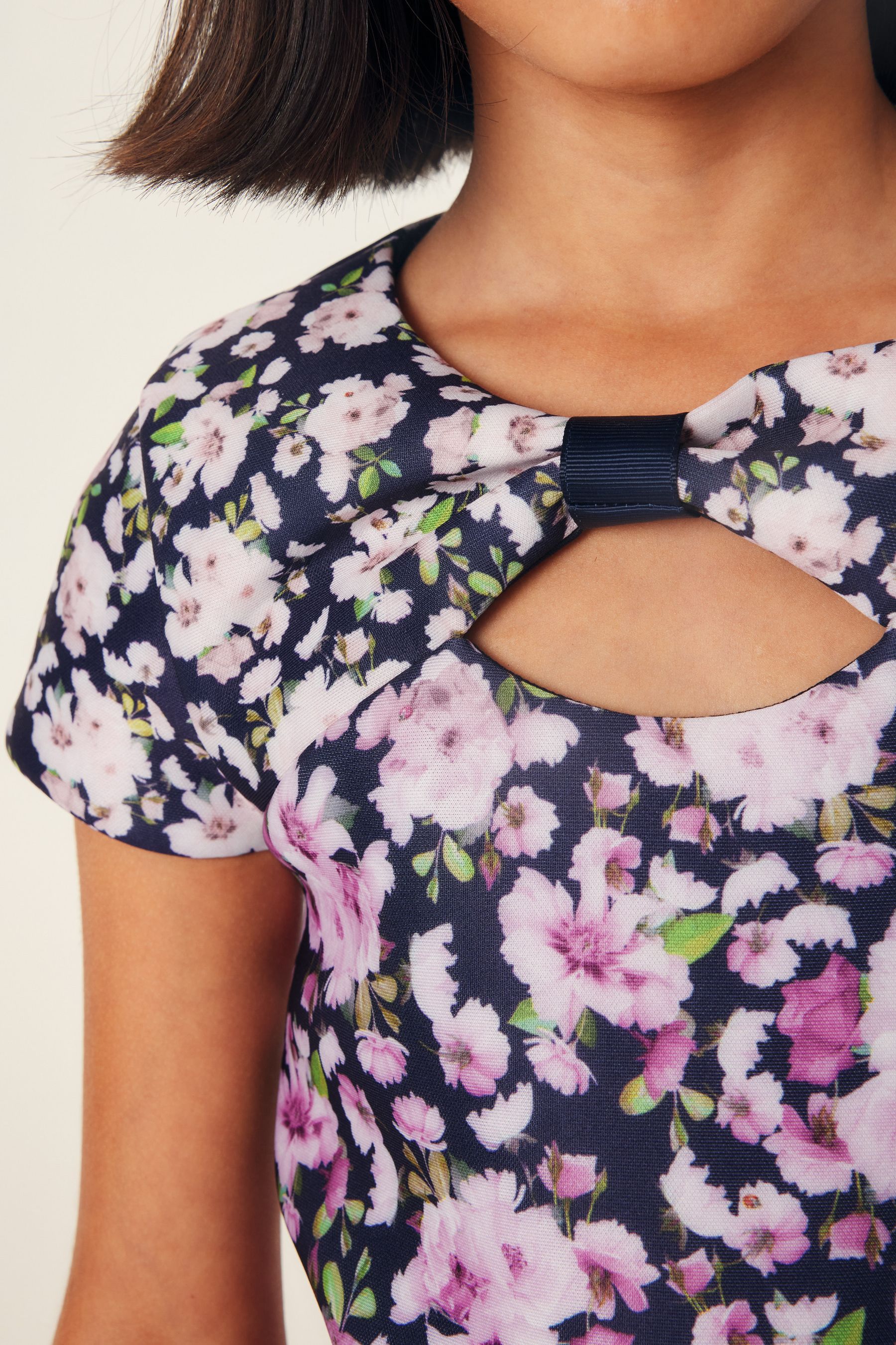 Baker by Ted Baker Multi Coloured Floral Scuba Dress