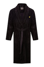 Lyle & Scott Black Bathrobe - Image 1 of 4