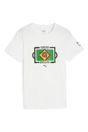 Puma Black Neymar JR T-Shirt - Image 1 of 2