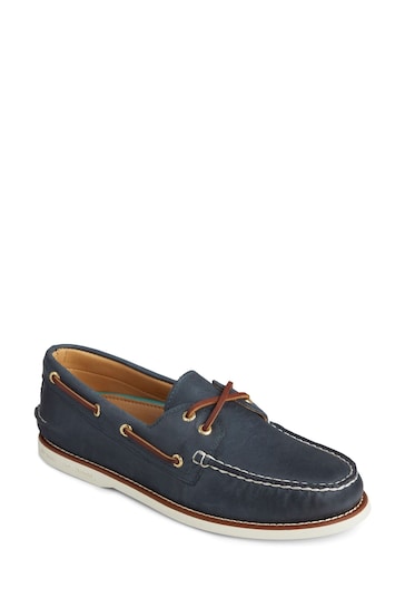 Sperry Blue Gold Cup Authentic Original Boat Shoes