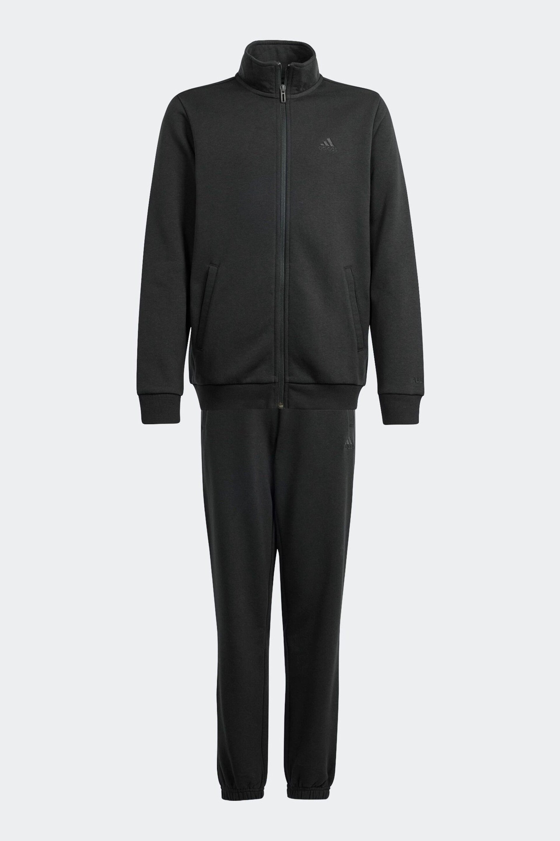 adidas Black Kids Sportswear All Szn Graphic Tracksuit - Image 1 of 6