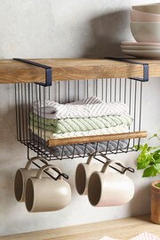 Black Bronx Undershelf Basket Storage Basket - Image 1 of 4