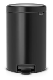 Brabantia Matt Black NewIcon 12L Pedal Bin - Image 2 of 5