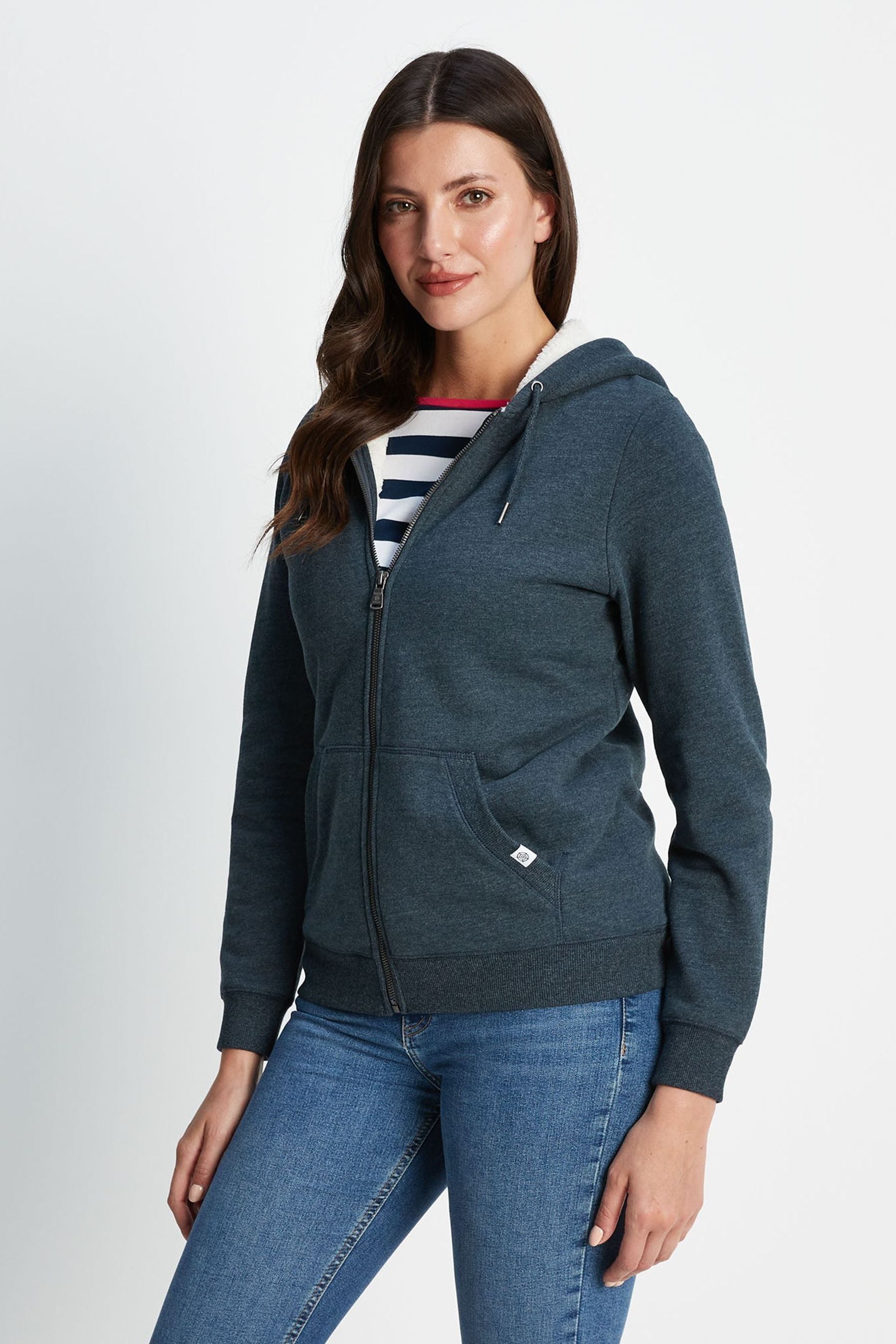 Buy Tog 24 Blue Finch Sherpa Lined Hoodie from the Next UK online shop