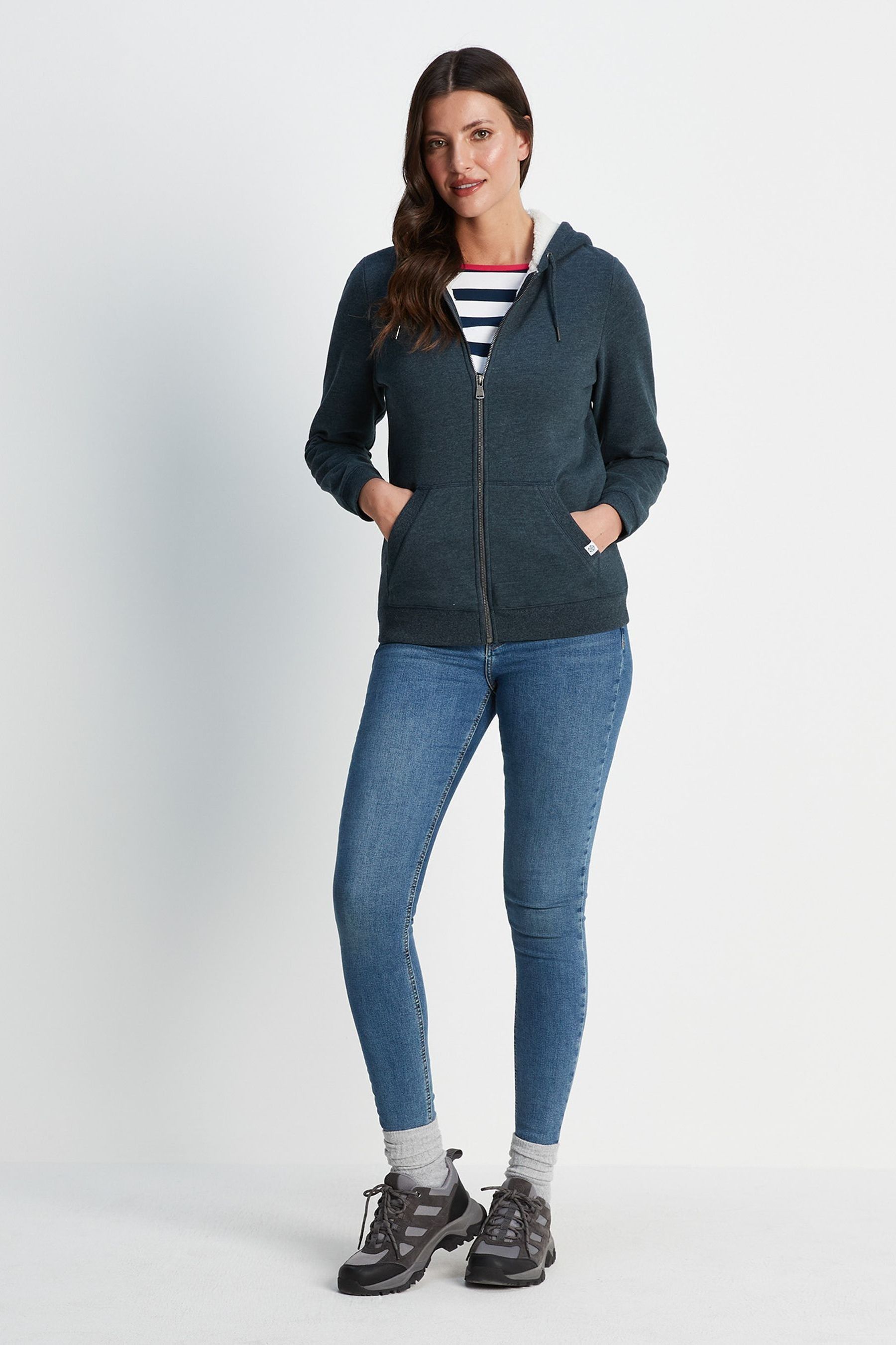Tog 24 Blue Finch Sherpa Lined Hoodie