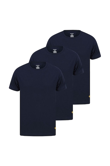 Buy Lyle & Scott Blue Lounge T-Shirts 3 Pack from the Next UK online shop