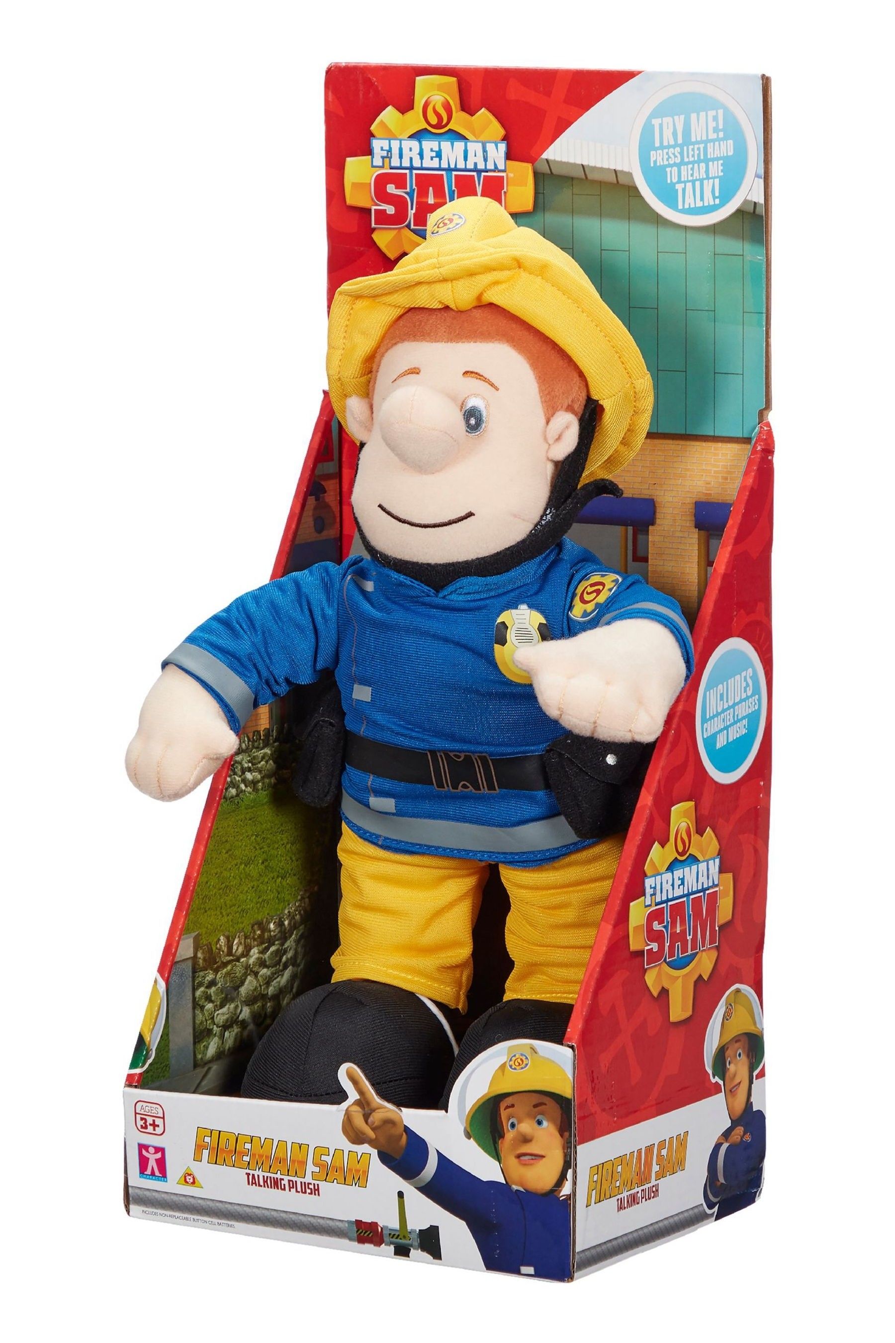Buy Fireman Sam Talking Soft Toy from the Next UK online shop
