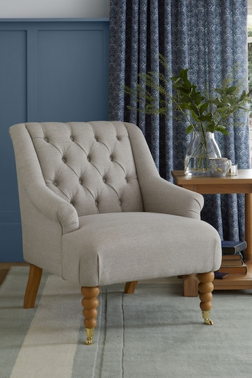 Laura Ashley Vivienne Soft Silver Ropsley Chair