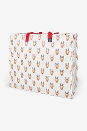 JoJo Maman Bébé Cream Reindeer Enormous Storage Bag - Image 1 of 2