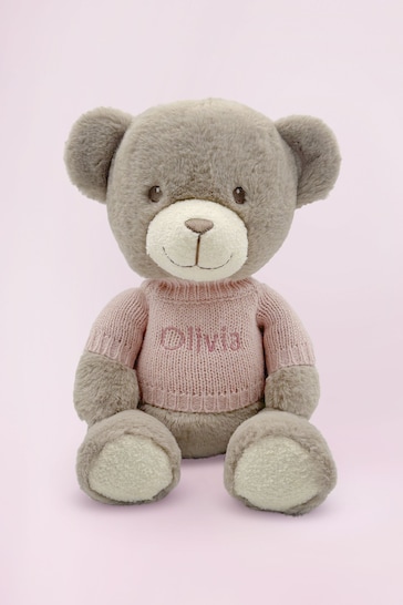 Personalised Pink Frankie Bear