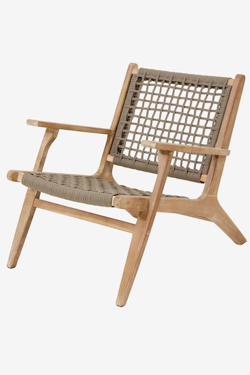 Pacific Natural Garden Sesto Lounge Chair Hocker Set