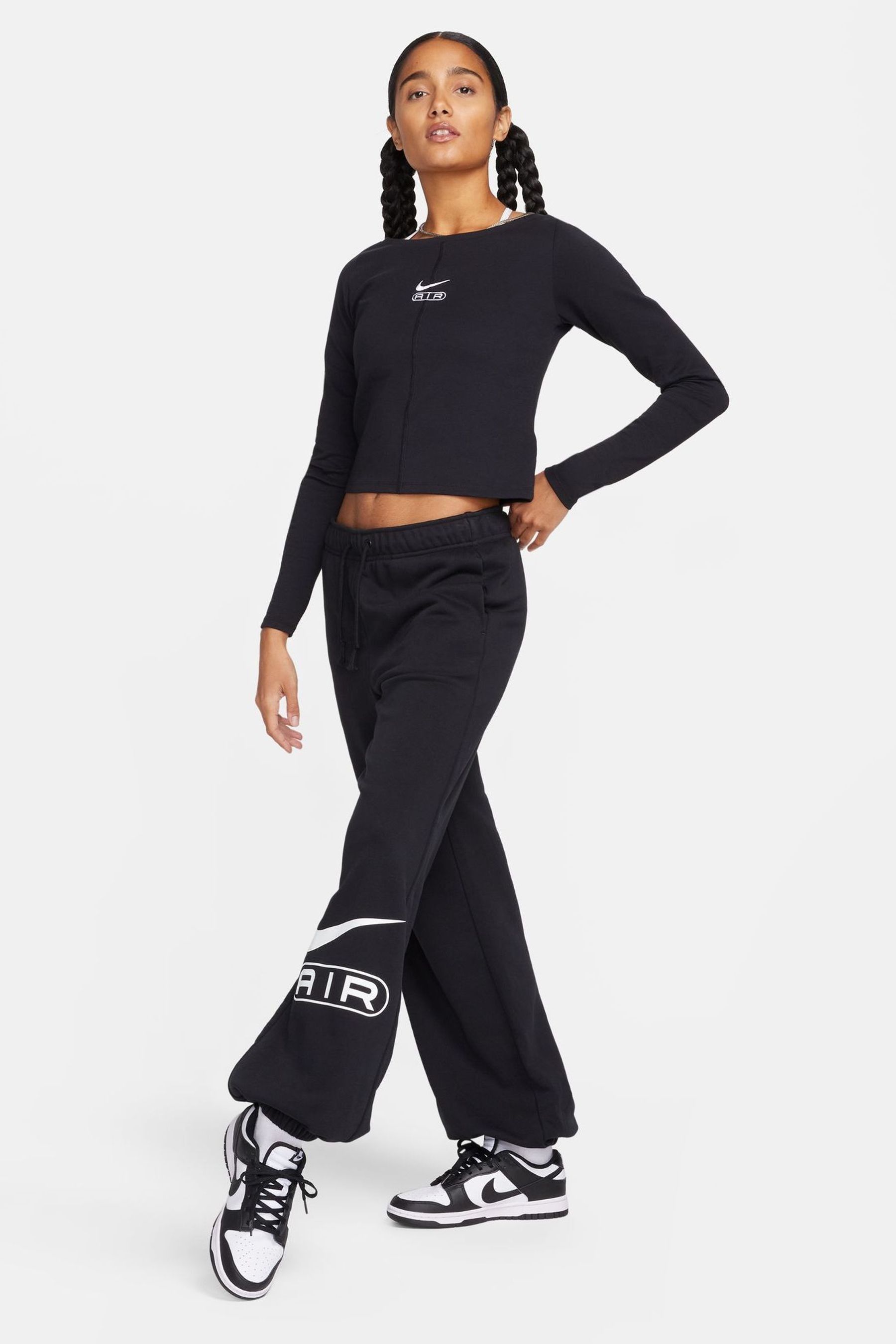 Mid rise fleece joggers new arrivals