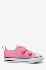Converse Pink Chuck Taylor Infant Trainers - Image 1 of 5