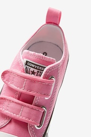 Converse Pink Chuck Taylor Infant Trainers - Image 5 of 5