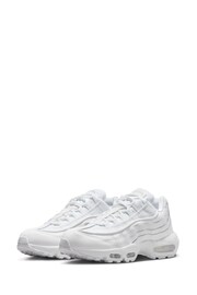 Nike White Air Max 95 Trainers - Image 5 of 10