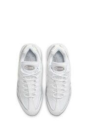 Nike White Air Max 95 Trainers - Image 7 of 10