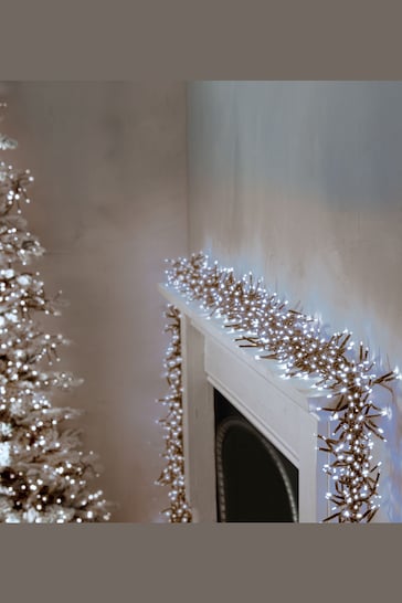 Premier Decorations Ltd Bright Clusters Timer 720 Christmas Line Lights