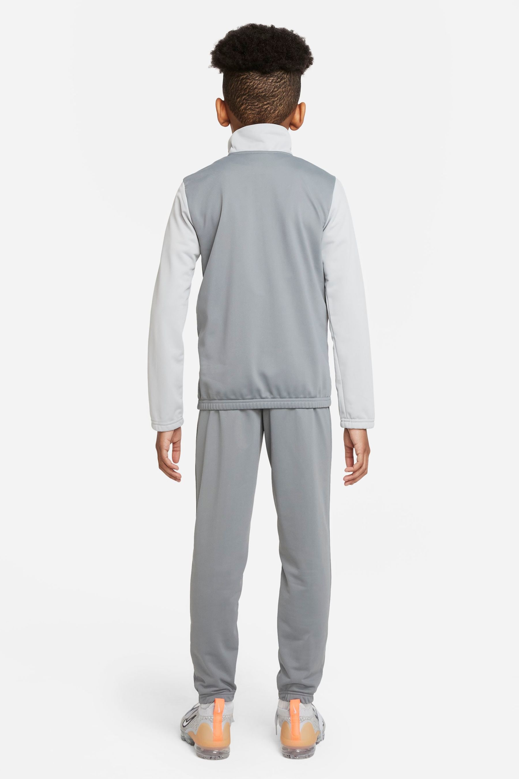 Nike grey tracksuit boys discount
