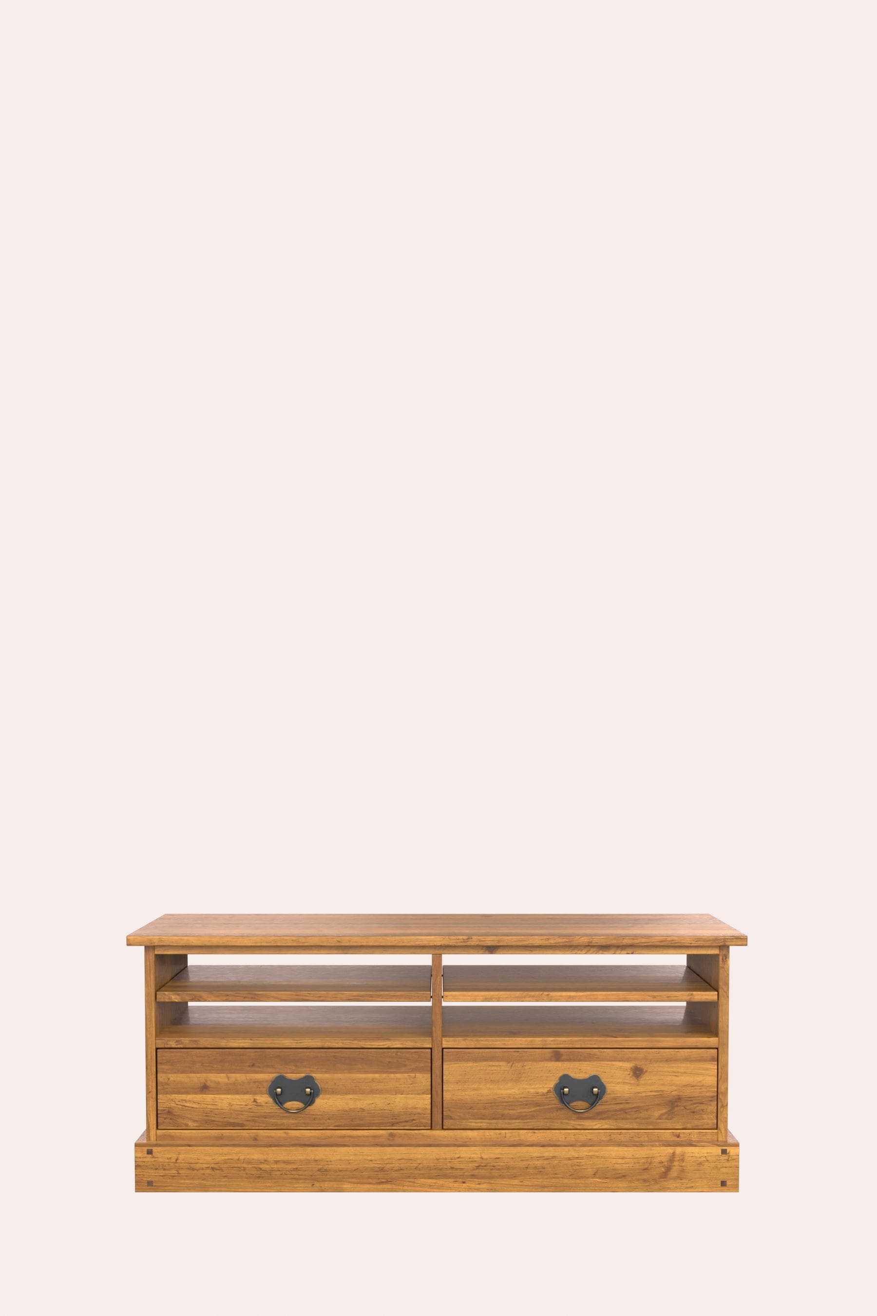Laura Ashley Honey Gold Garrat 2 Drawer TV Stand