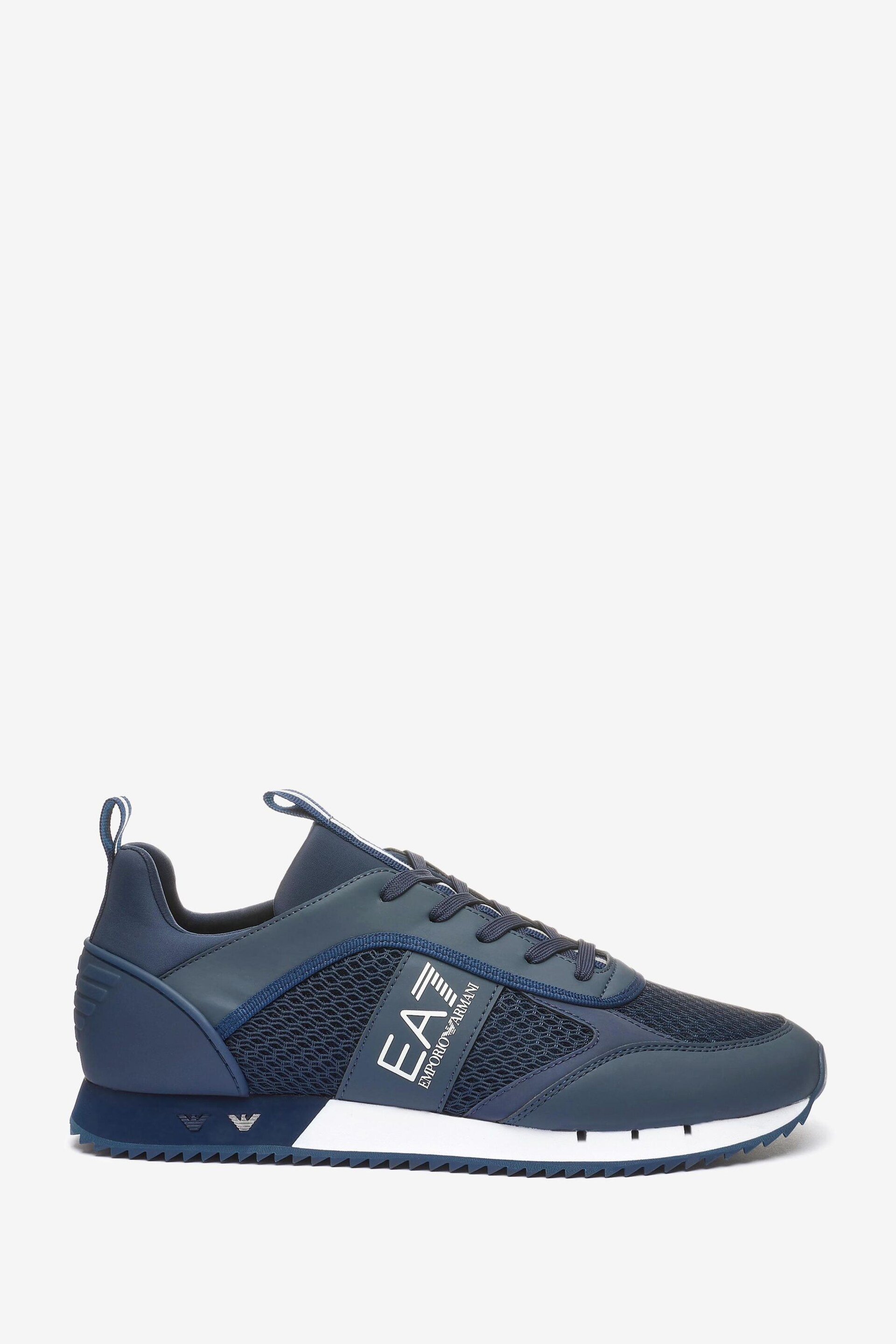 Emporio Armani EA7 Evolution Lace-Up Racer Trainers - Image 1 of 4