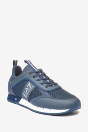Emporio Armani EA7 Evolution Lace-Up Racer Trainers - Image 2 of 4