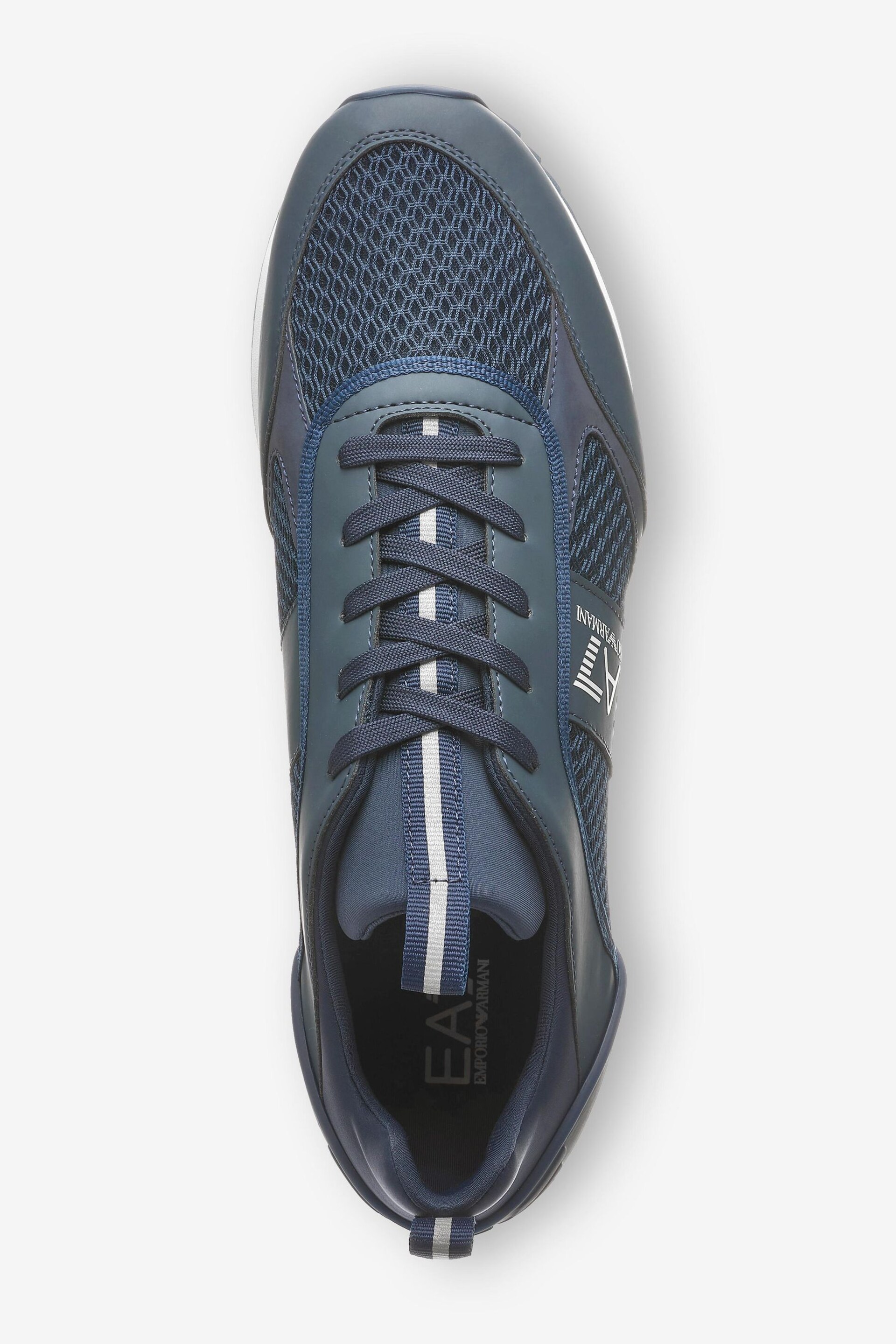 Emporio Armani EA7 Evolution Lace-Up Racer Trainers - Image 3 of 4