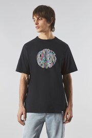 Pretty Green Mystic Paisley Logo T-Shirt - Image 1 of 2