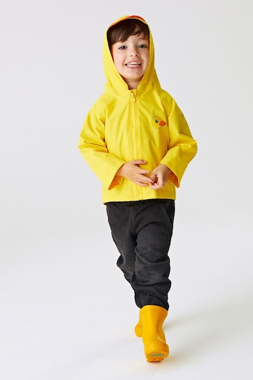 Regatta Yellow Waterproof Shell Character Jacket