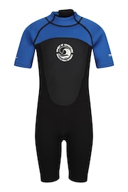 Regatta Black Chrome Kids Quick Drying Lightweight Shorty Wetsuit - Image 11 of 13