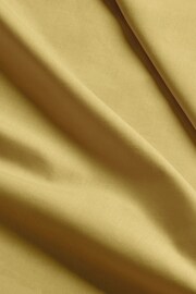 Mustard Yellow Collection Luxe 200 Thread Count 100% Egyptian Cotton Percale Duvet Cover And Pillowcase Set - Image 5 of 5