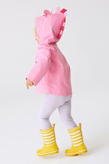 Regatta Pink Waterproof Shell Character Jacket