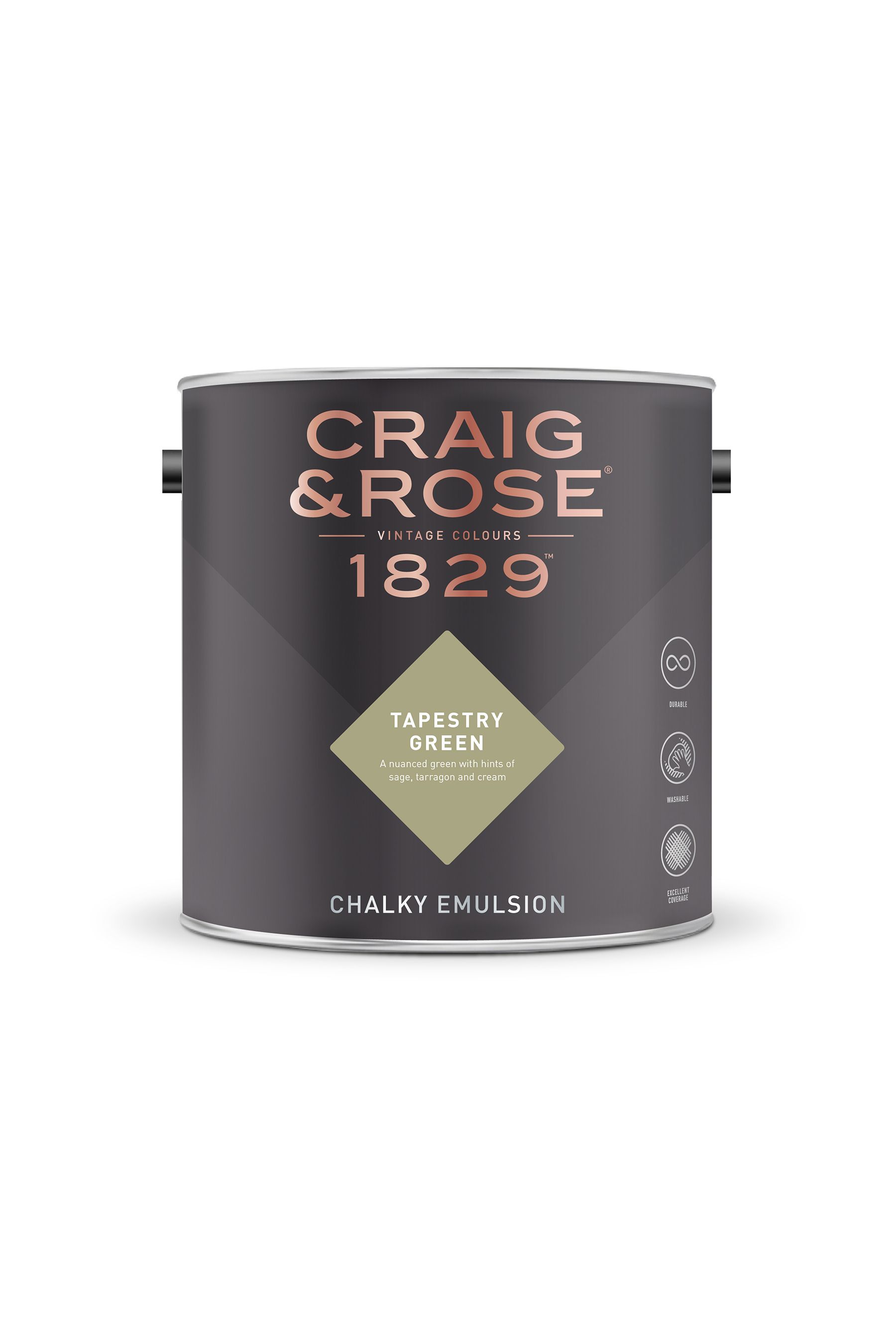 Tapestry best sale green paint