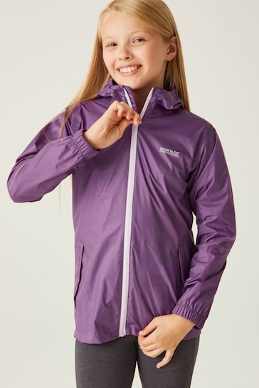 Regatta Purple Pack It III Waterproof Jacket