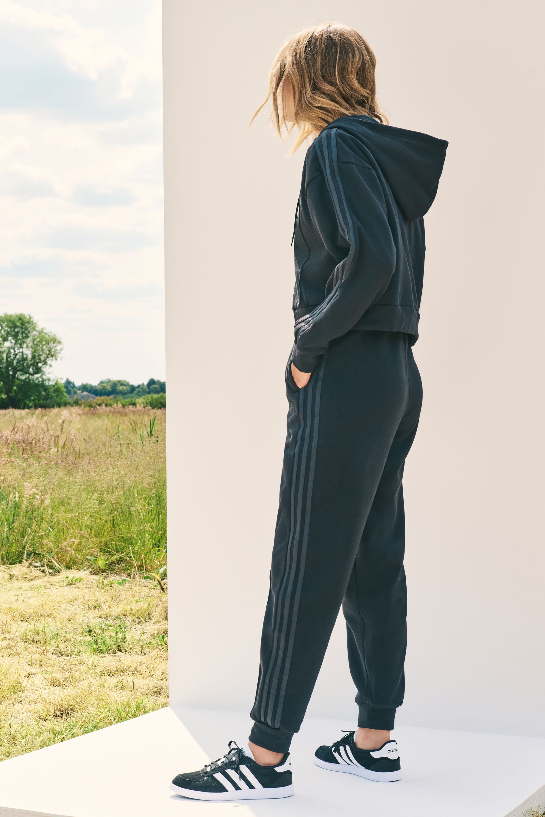 Buy adidas Black Sportswear Energize Tracksuit from Next Oman