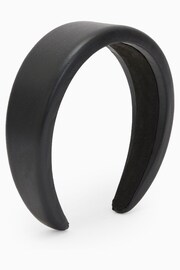 AllSaints Black Lea Headband - Image 1 of 3