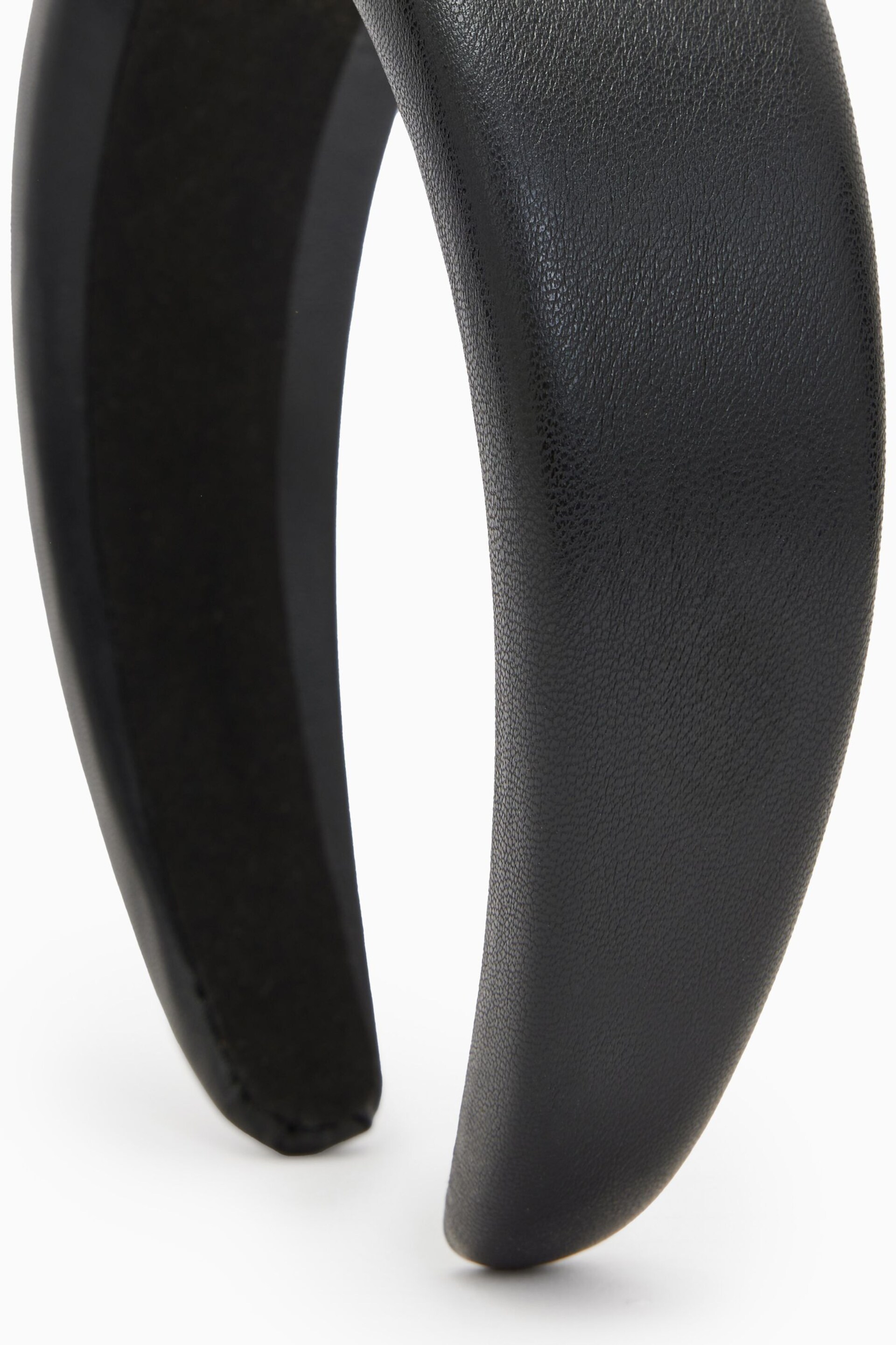 AllSaints Black Lea Headband - Image 3 of 3