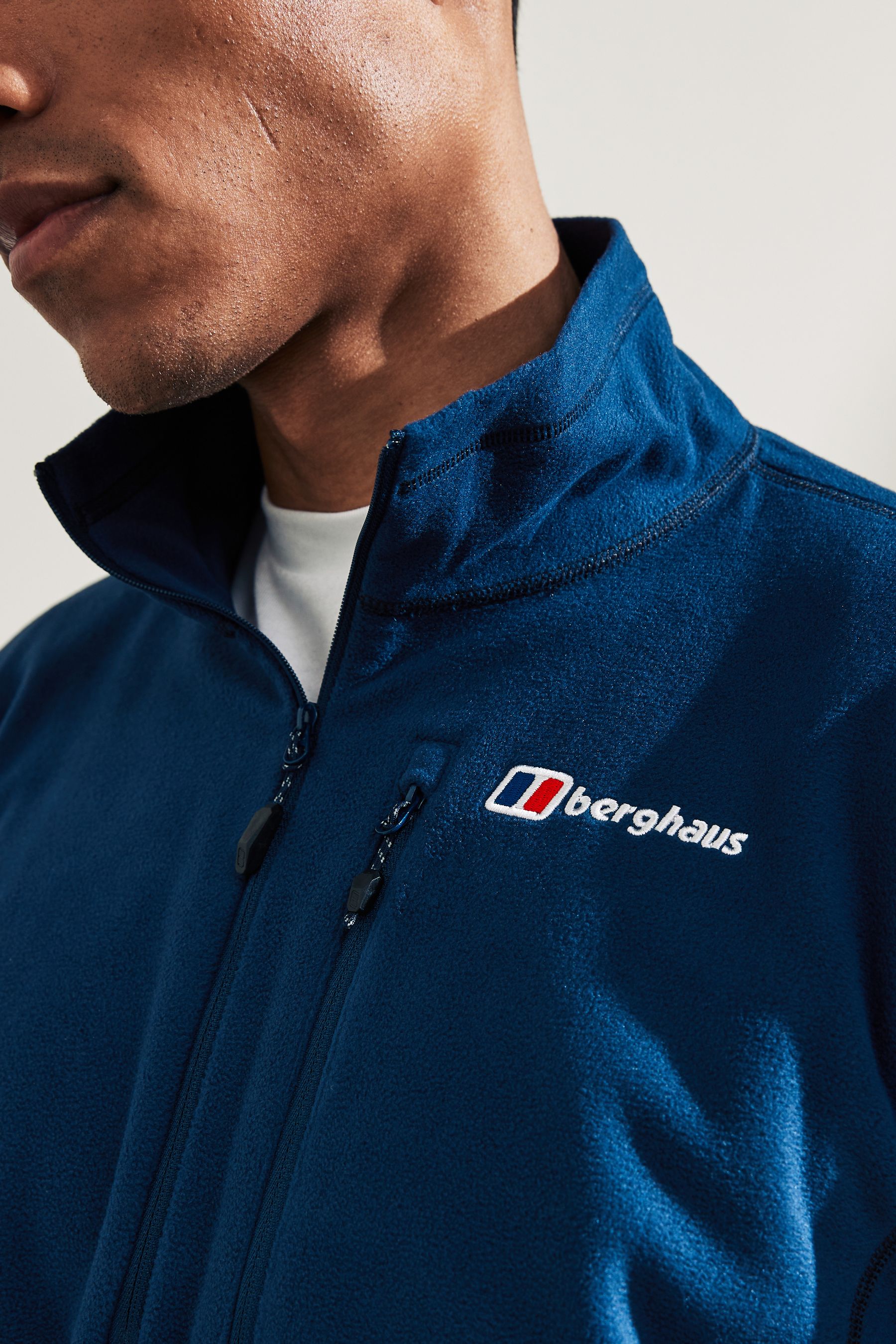 Berghaus Navy Prism Micro Polartec Half Zip Fleece