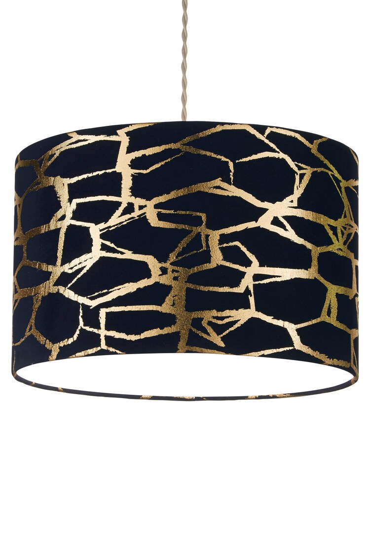 Village At Home Blue Keira Pendant Light Shade - Image 2 of 3