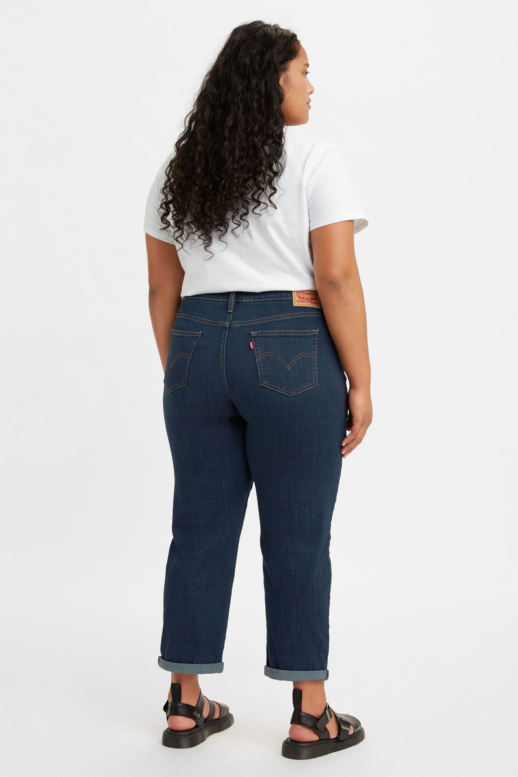 Buy Levi s Cobalt Layer Denim Blue Curve Boyfriend Jeans from the Next UK online shop