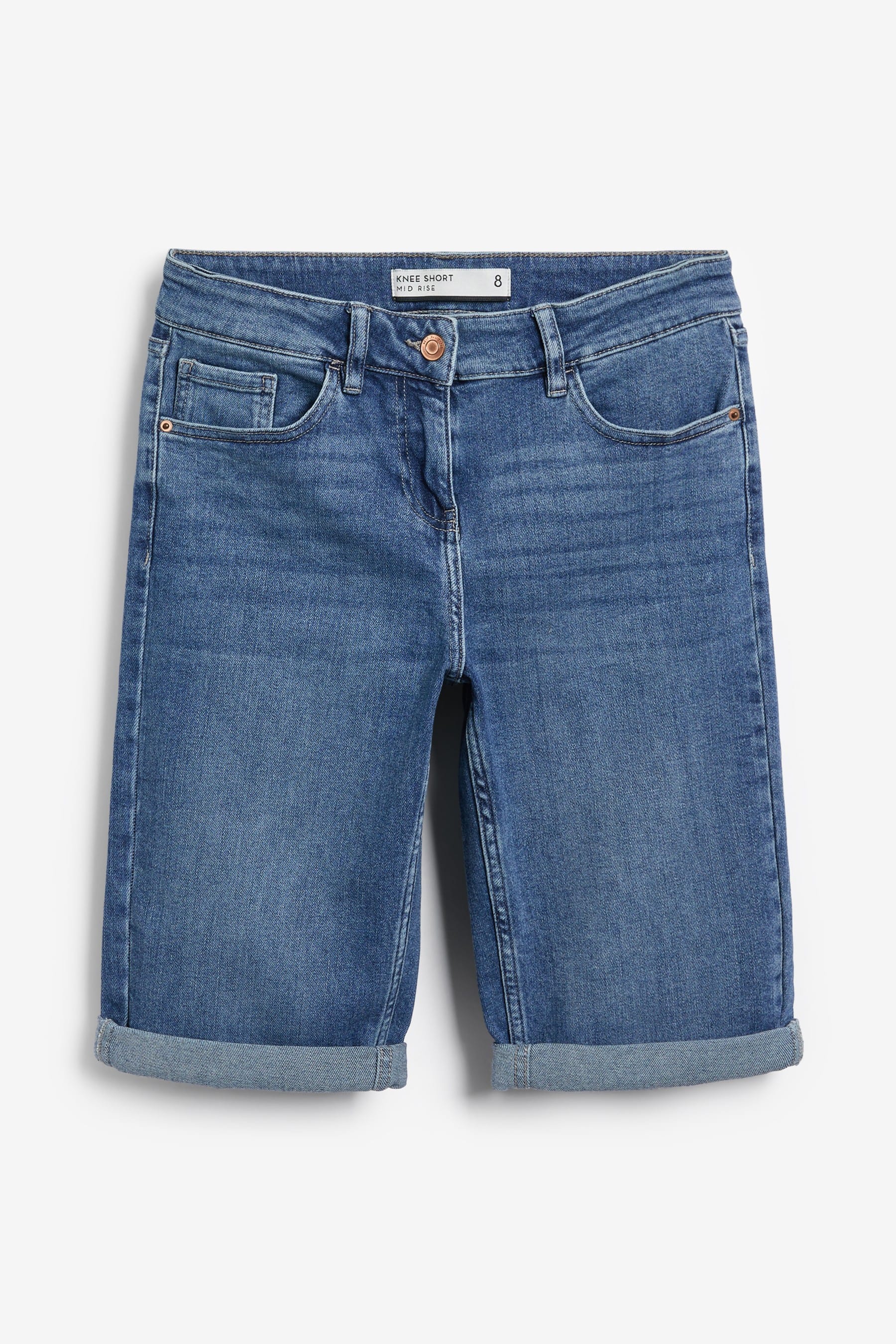 Below the shop knee jean shorts