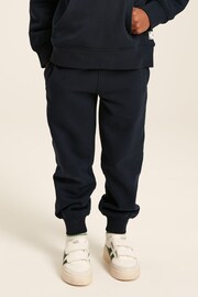 Joules Ted Navy Jersey Joggers - Image 1 of 10