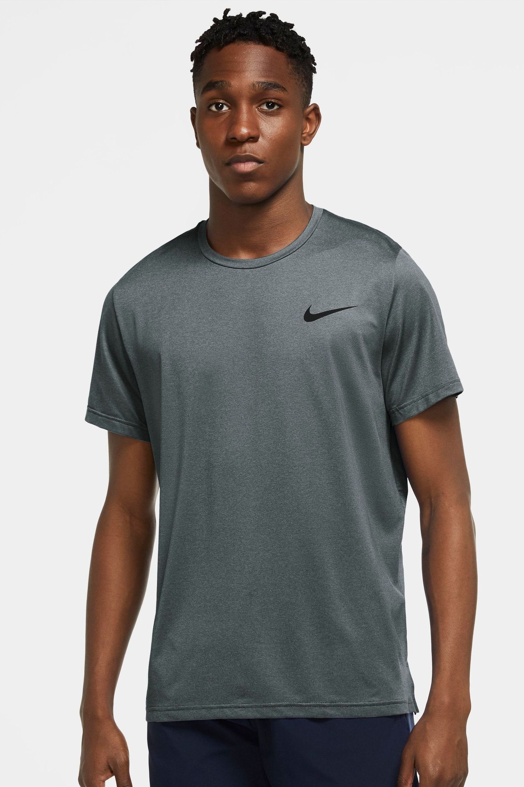 Nike grey dri fit hotsell