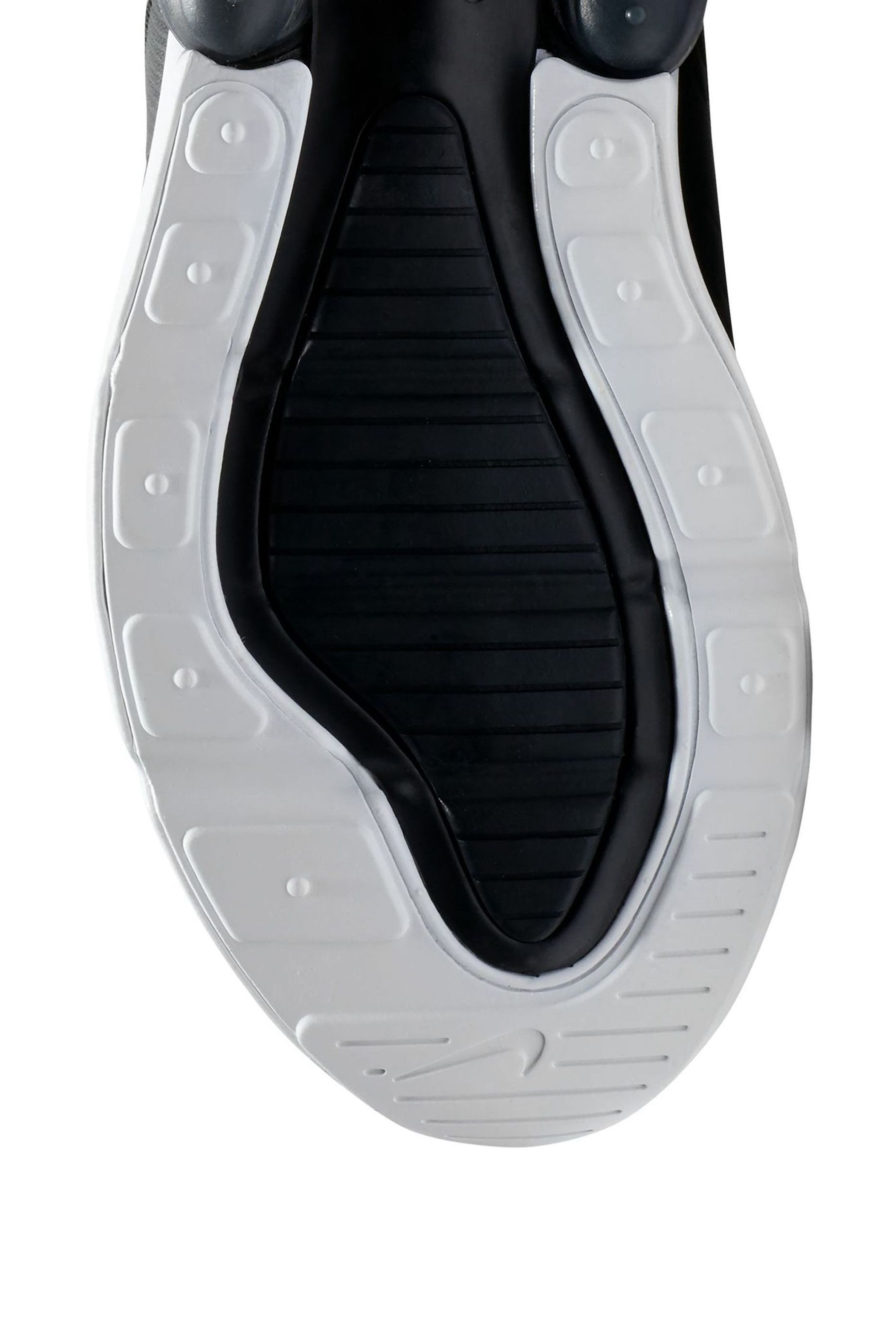 Buy Nike Black White Air Max 270 Trainers from Next Malta