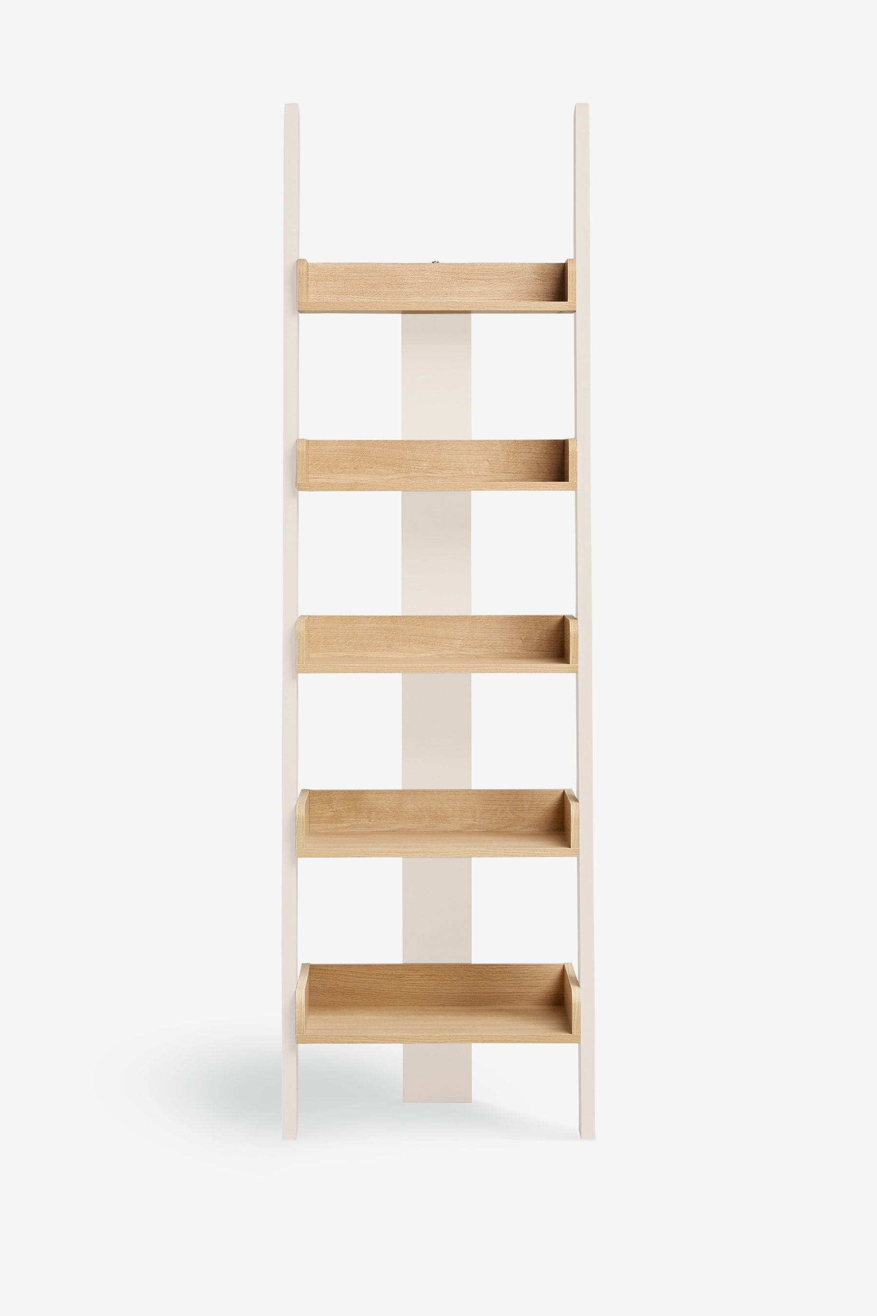 Ivory ladder shelf deals