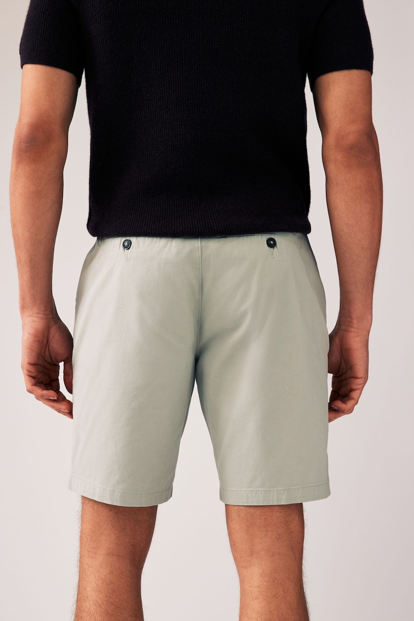 Green/Pink Straight Fit Stretch Chinos Shorts 2 Pack - Image 6 of 15