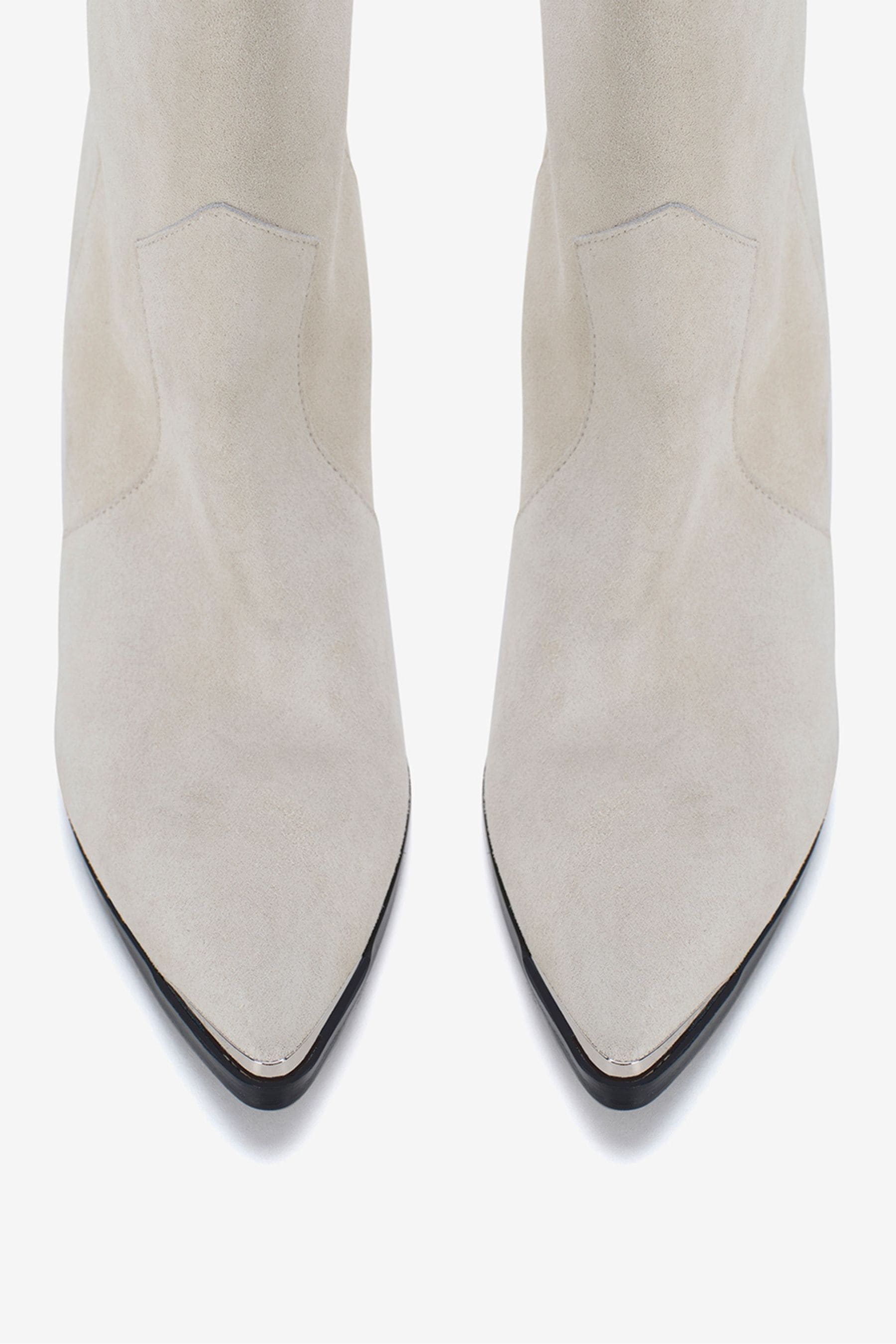 Mint velvet slipper boots top